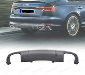 Диффузор заднего бампера Audi A4 S4 B9 S - Line 2015 +