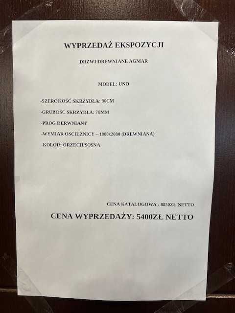 Drzwi zewnętrzne Agmar Uno #z35,#z71