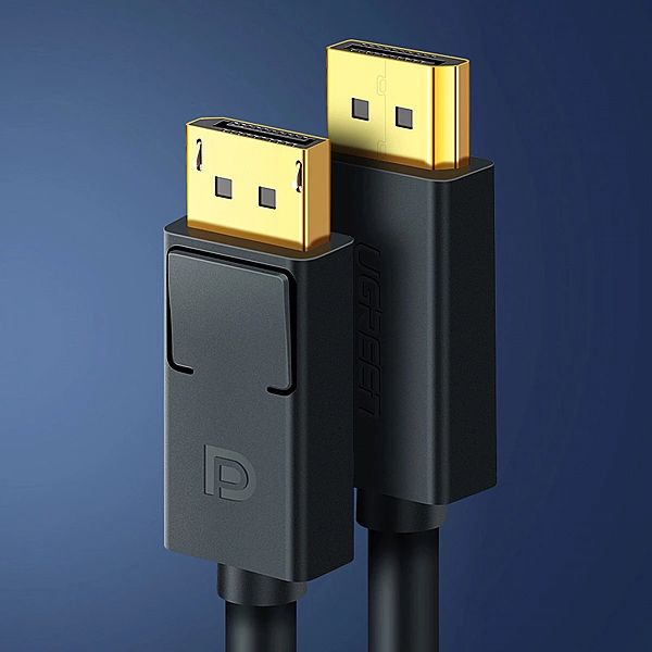 Kabel Ugreen DP102 DisplayPort - DisplayPort (męski-męski) 5 m - czarn