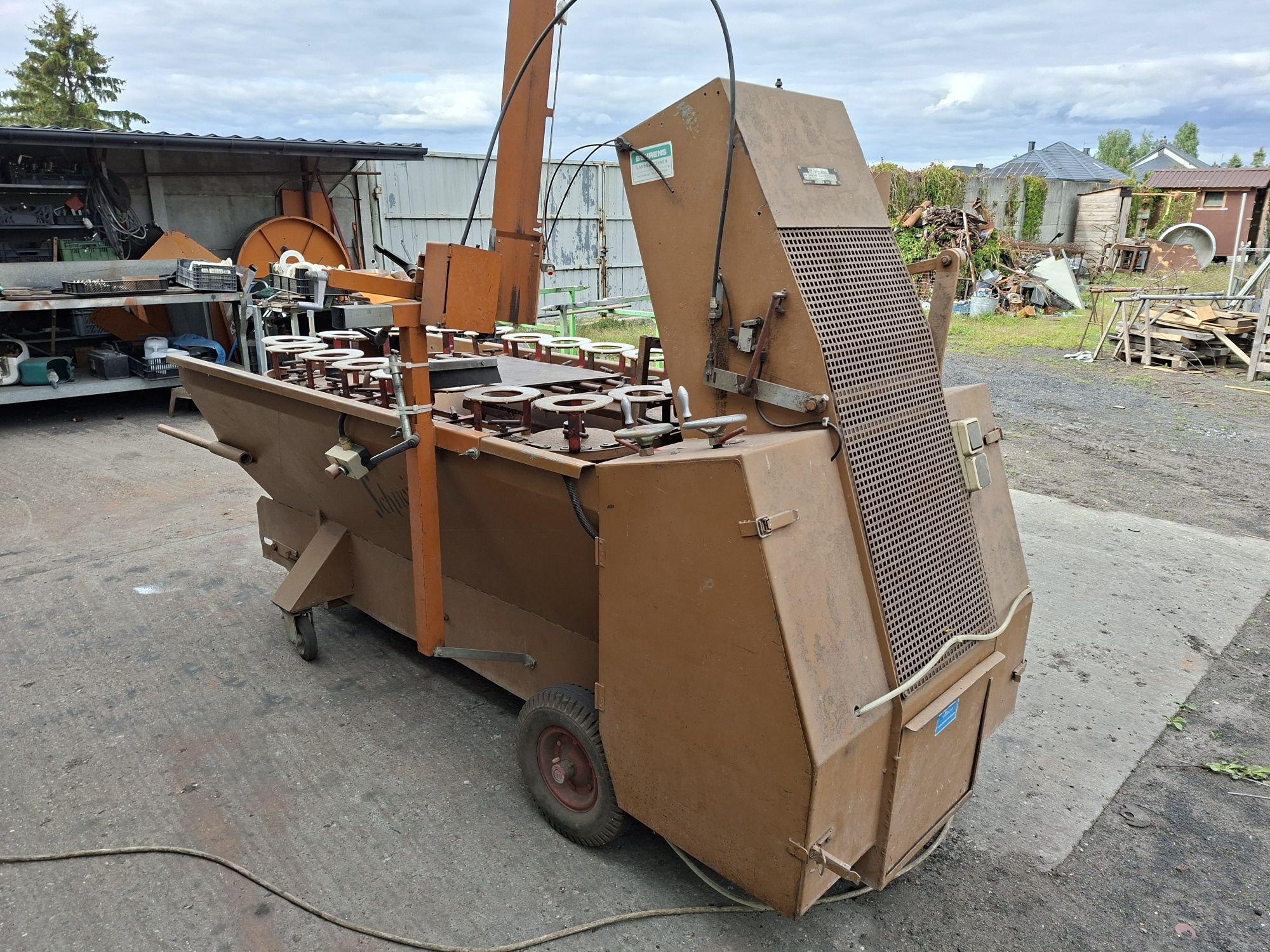 Doniczkarka Javo standard. Mechaniczna podajnik Doniczek.