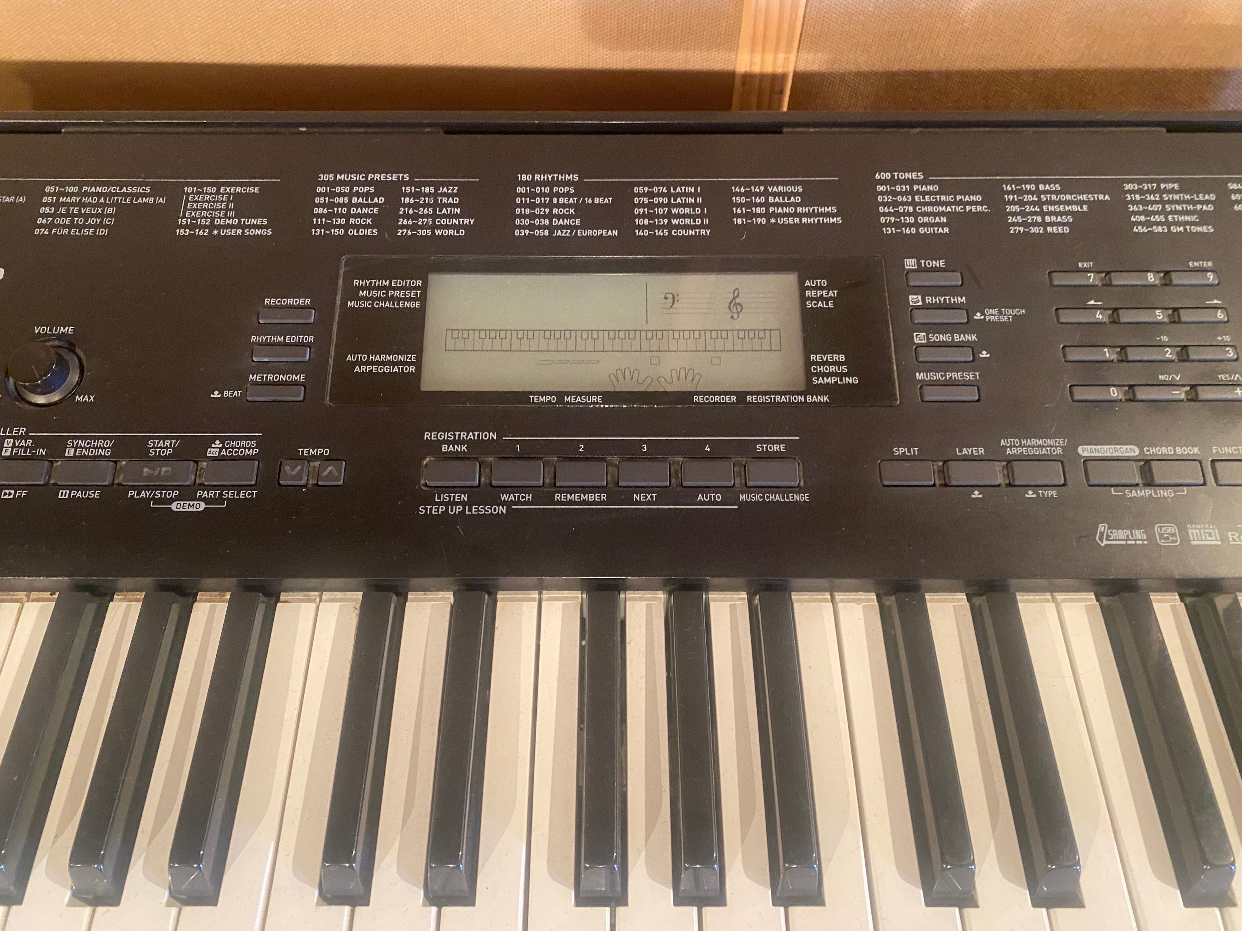 синтезатор casio CTK 4200