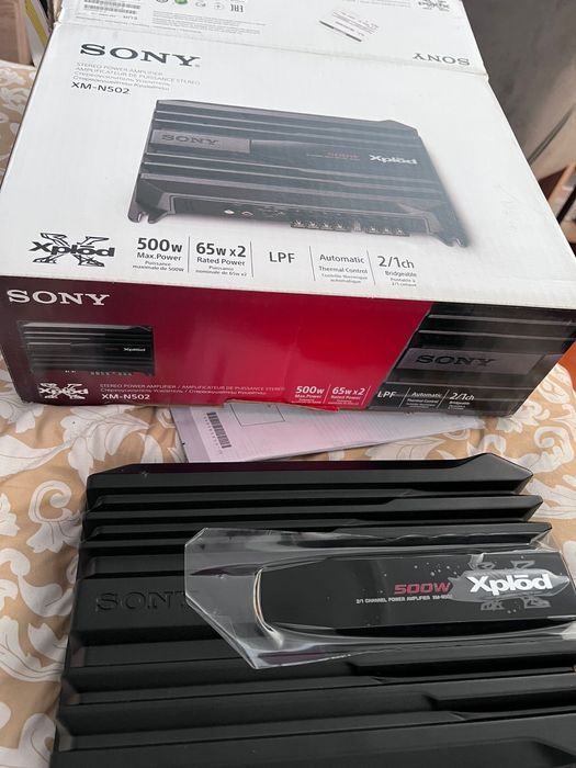 amplificador sony 500w novo
