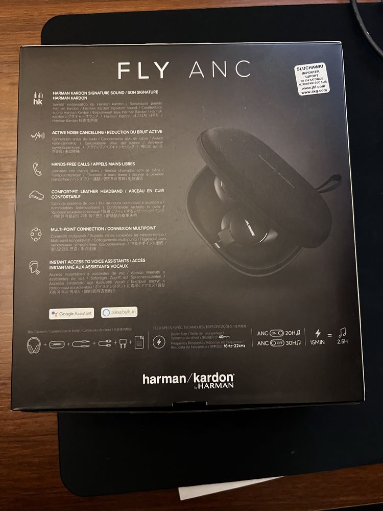 Słuchawki Harman Kardon Fly ANC