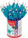Ołówek z gumką+nakładka Kidy Learn HB(22szt) MAPED Maped ,102x90 mm