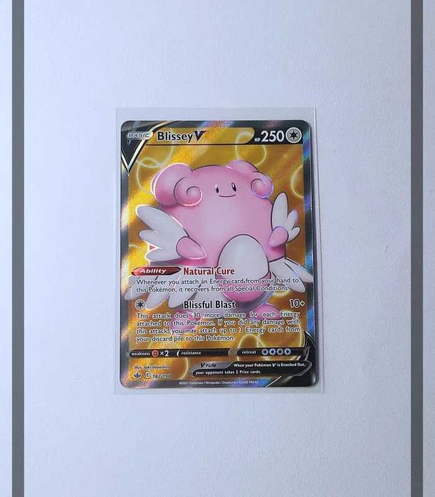 Blissey V 182/198 CRE Pokemon ENG-NM