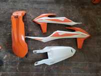 ktm sx, exc, sxf ,excf boczki , osłony chłodnic , błotnik plastiki