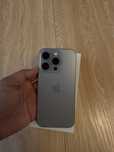 Корпус iphone 15 Pro оригінал фіз сім Natural Titanium,чудовий стан