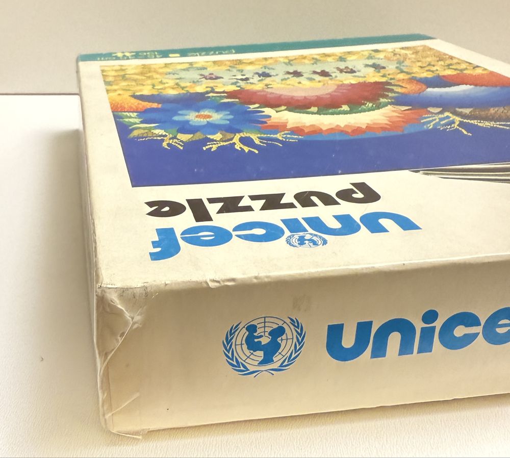 Stare puzzle Unicef lata 80 196 szt. kompletne