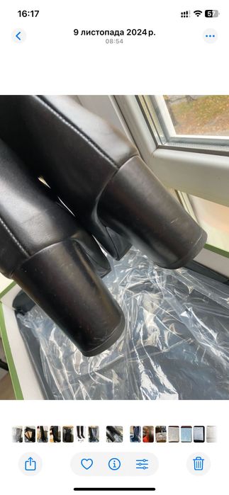 Продам сапоги, чоботи  італійські jubile