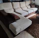 Sofá de 4 lugares reversíveis - Chaise Loung