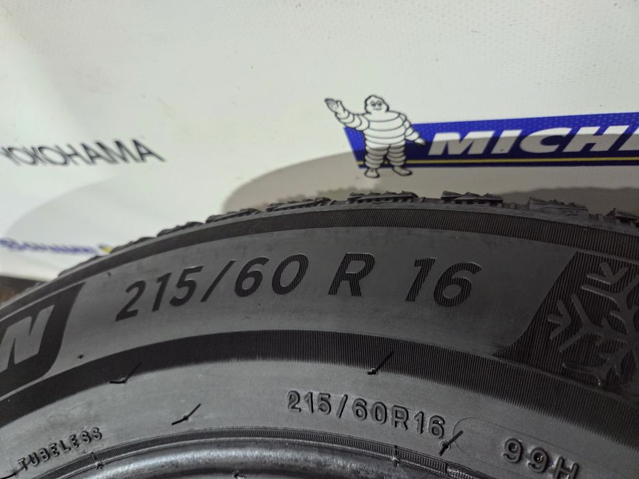 Шини зимові 215 60 16 Michelin 2022 рік!