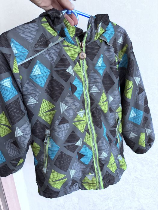 Куртка осіння на флісі р.110