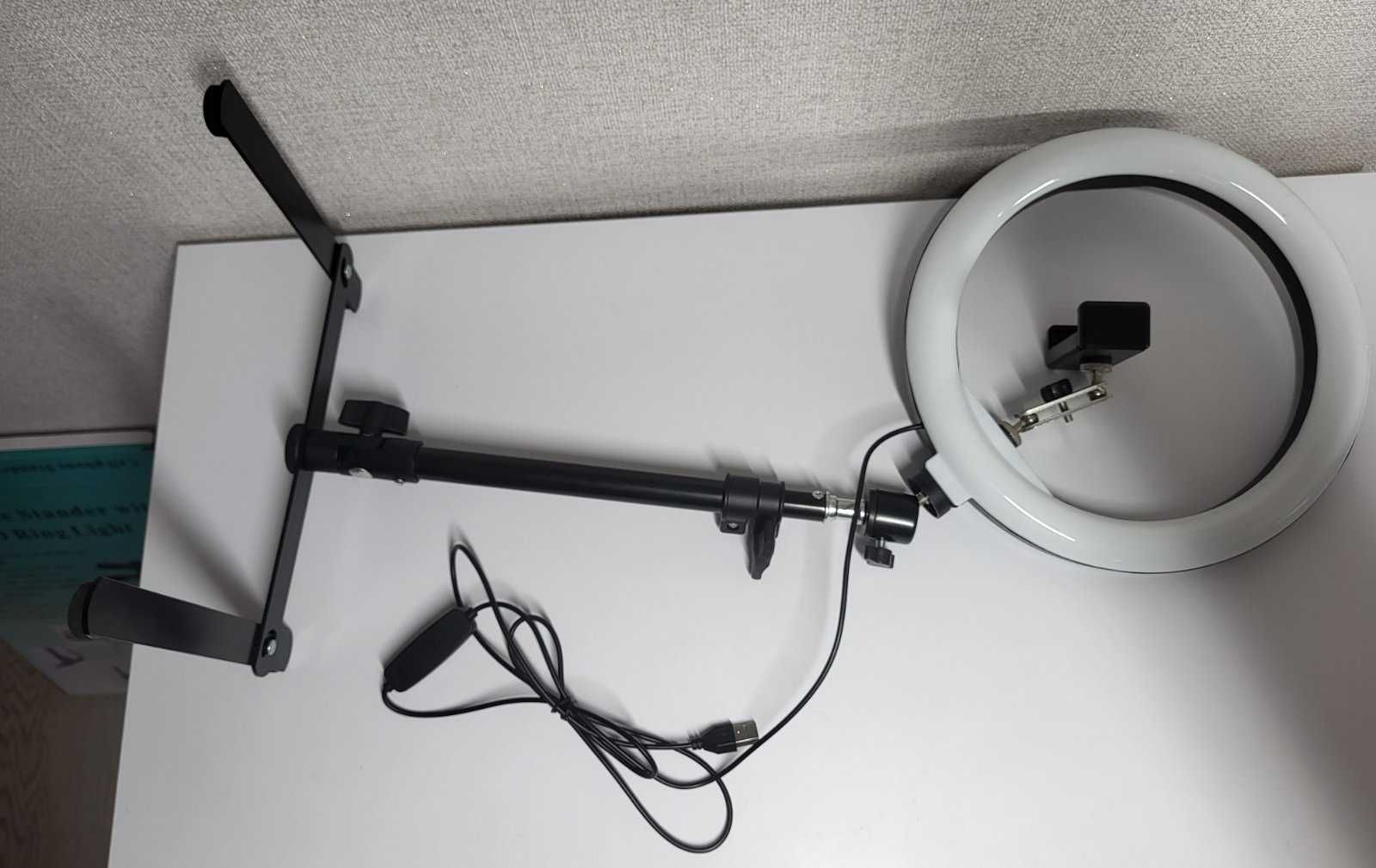 Кольцевая лампа LED Ring Light 26см с штативом креплением для телефона