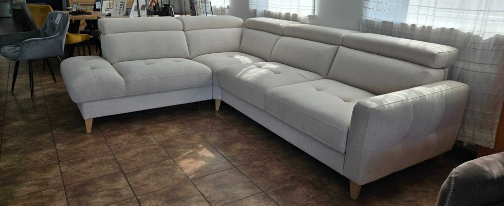 Komfortowy narożnik GOYA stelaż włoski Bydgoskie Meble 2,89x2,30