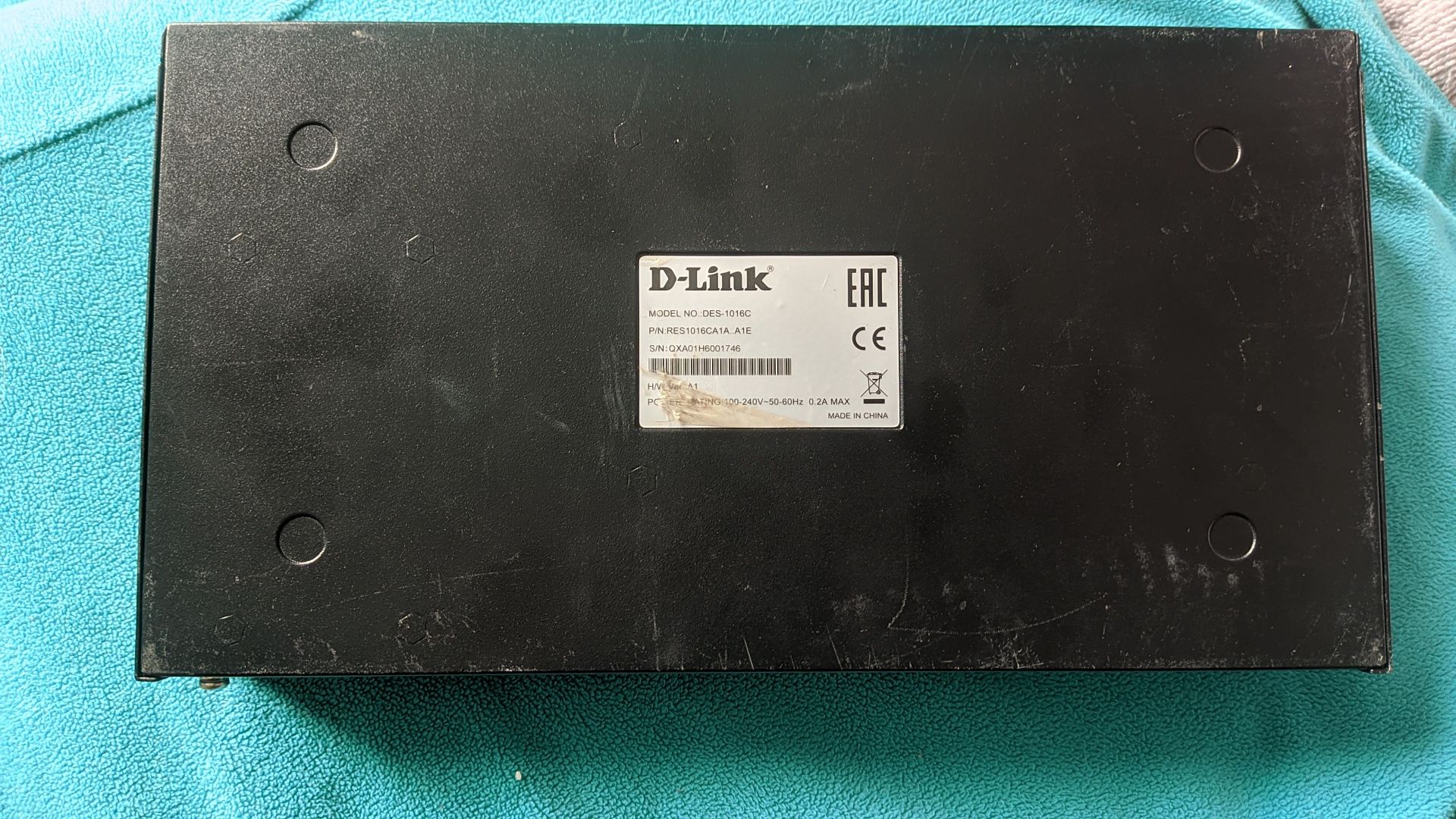 Коммутатор D-Link DES-1016C