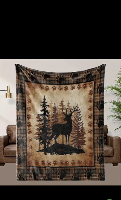 Теплі фланелеві/плюшеві пледи, для дітей. Новорічні пледи на подарунок