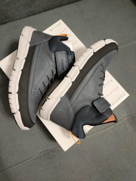 шкіряні  хайтопи  Geox Flexyper 40р