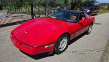 Chevrolet Corvette Zarejestrowana Źółte Blachy Ładna