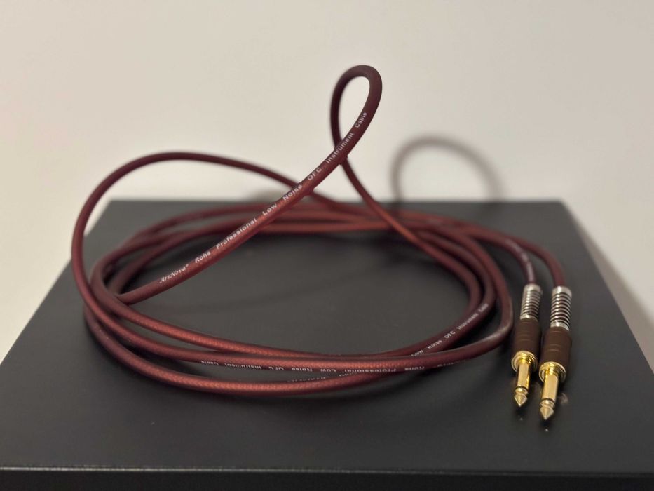 Kabel gitarowy Ars Nova – jack 6,3 mm mono, nowy, ekranowany 3 m