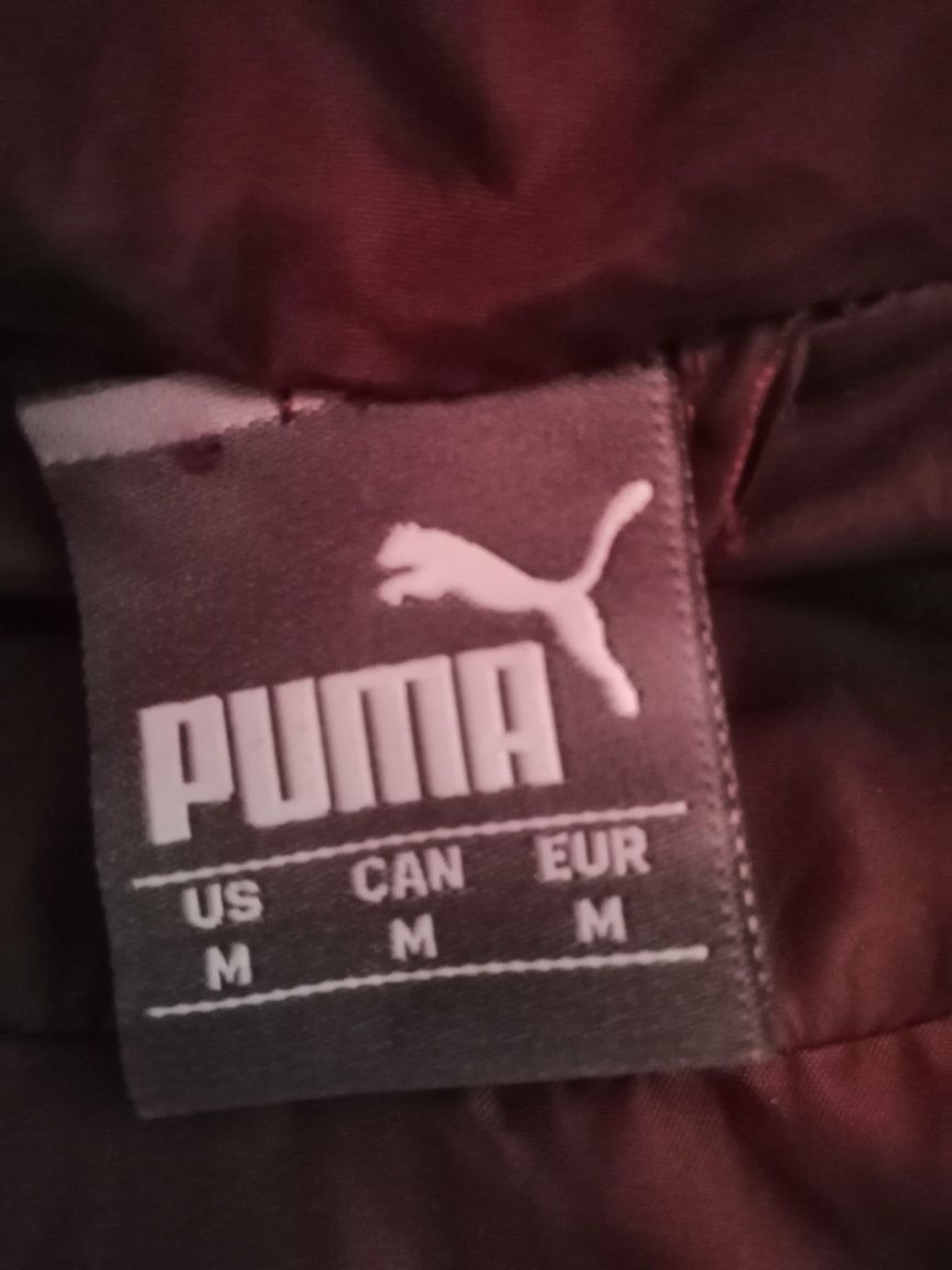 Куртка puma бордового цвета