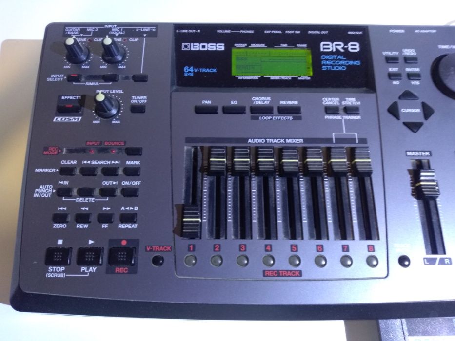 Boss BR-8 Gravador Digital como NOVO!