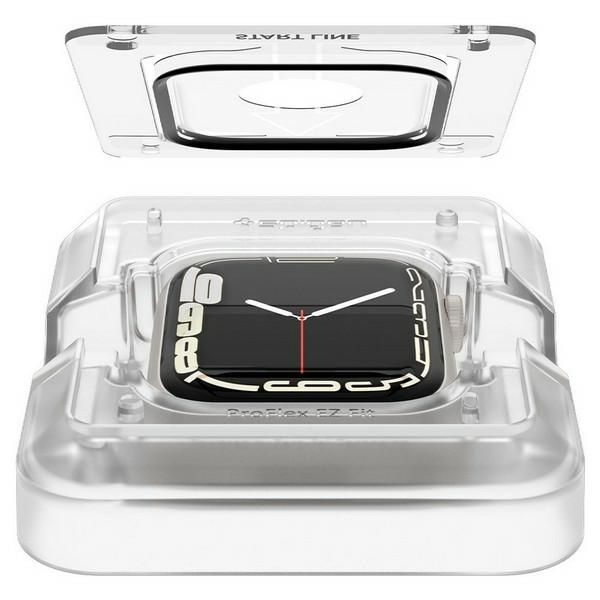 Spigen ProFlex EZ FIT Apple Watch 7 41mm2szt./2pcs AFL04052 Szkło