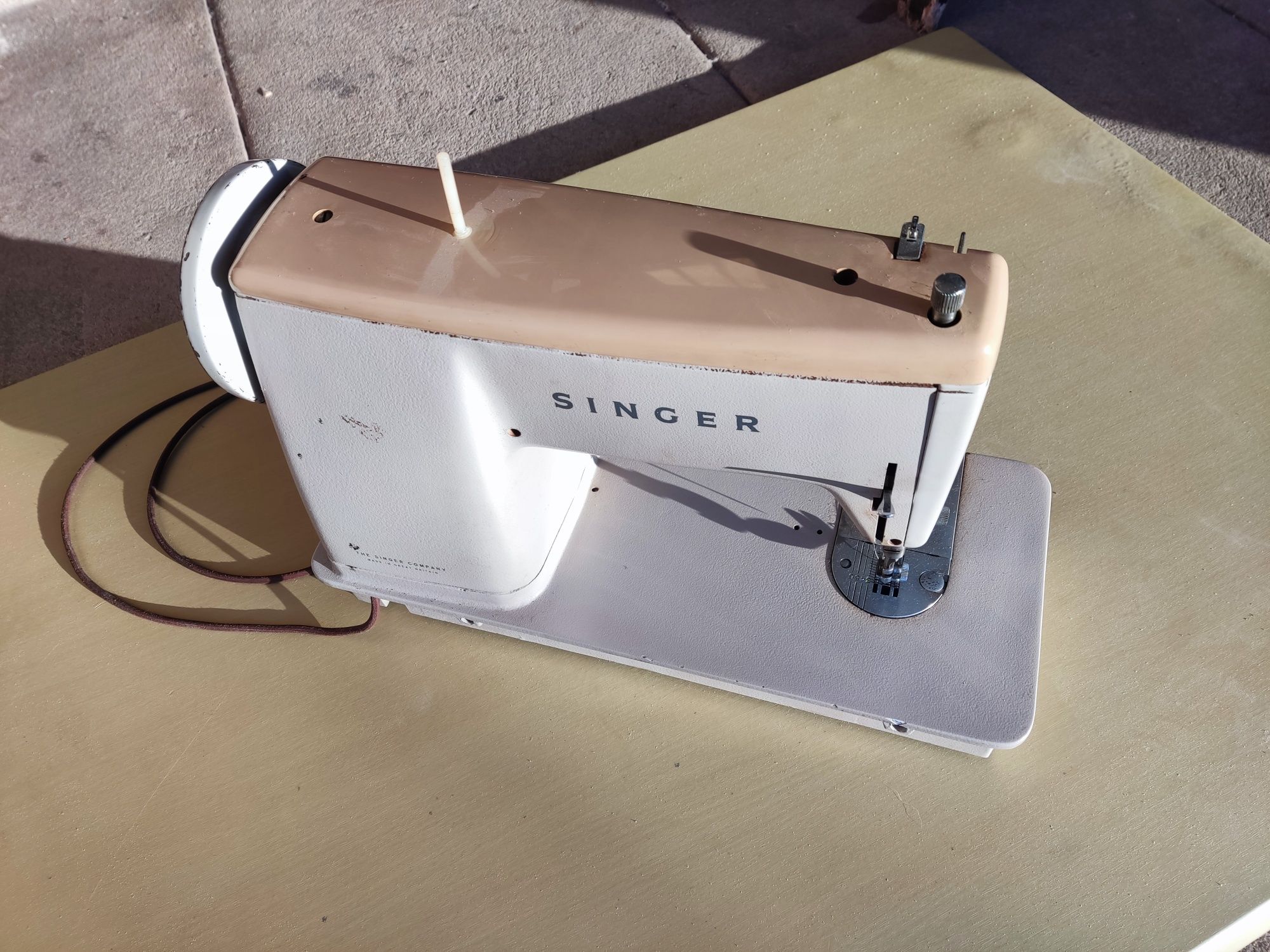 Máquina costura antiga singer