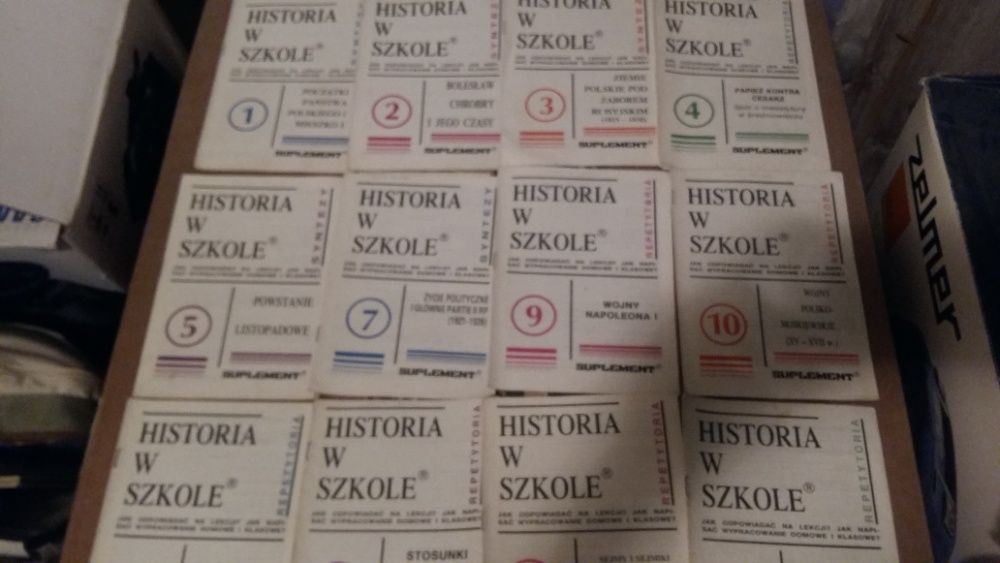 Historia w szkole, ściągi z historii