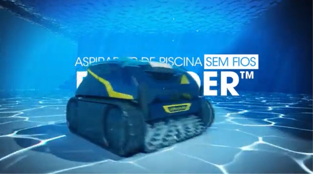 Aspirador piscina automatico desde 599,00 com cabo ou a bateria