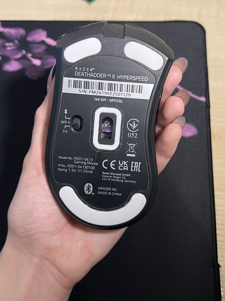 Миша Razer DeathAdder V2 X Hyperspeed Black