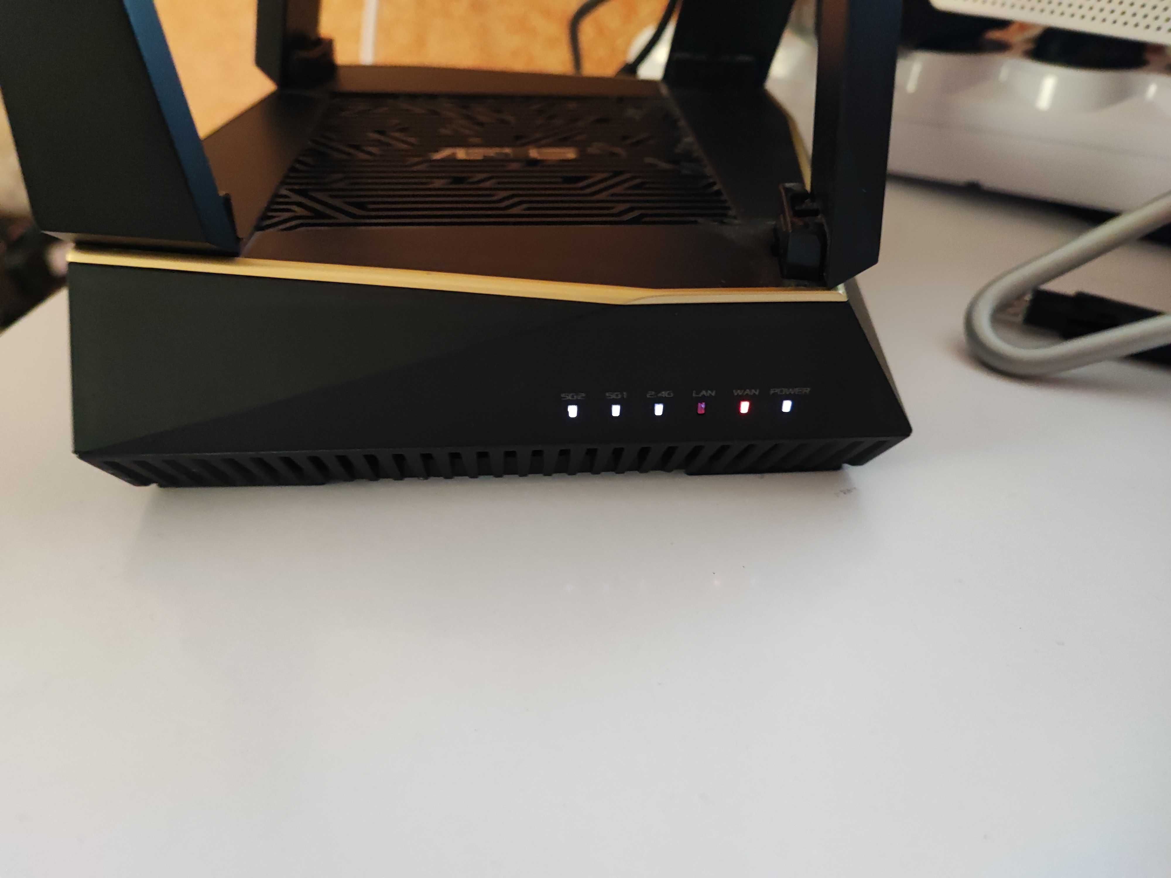 Акція! Бездротовий маршрутизатор ASUS RT-AX92U Wi-Fi 6, Tri-Band,