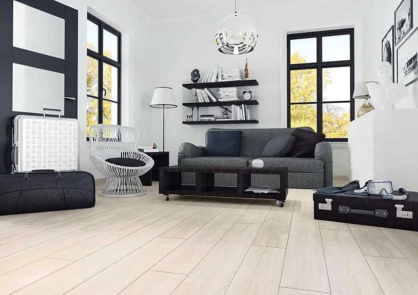Panele Podłogowe Outlet SWISS KRONO Dąb Palatina D3750 AC4/8mm