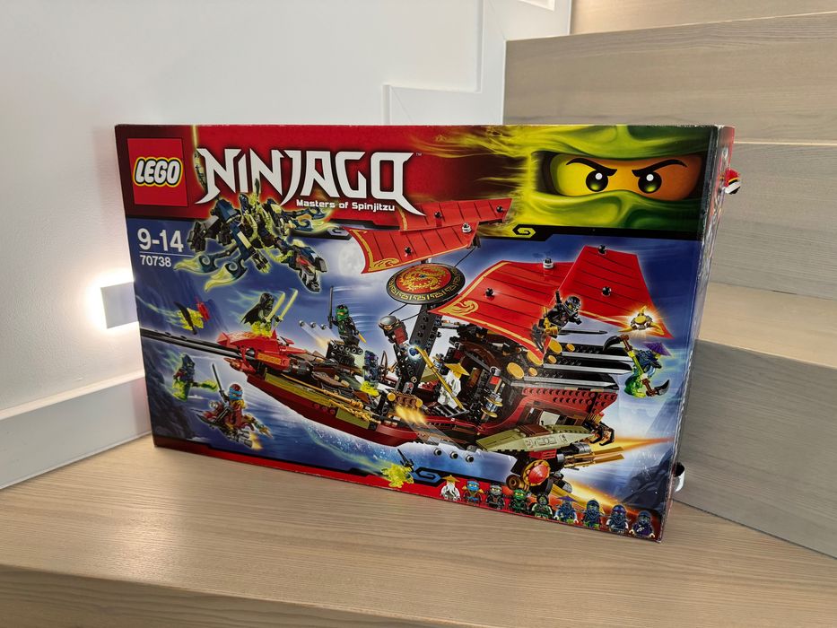 TOP! LEGO Ninjago 70738 Ostatni lot Perły Przeznaczenia z pudełkiem
