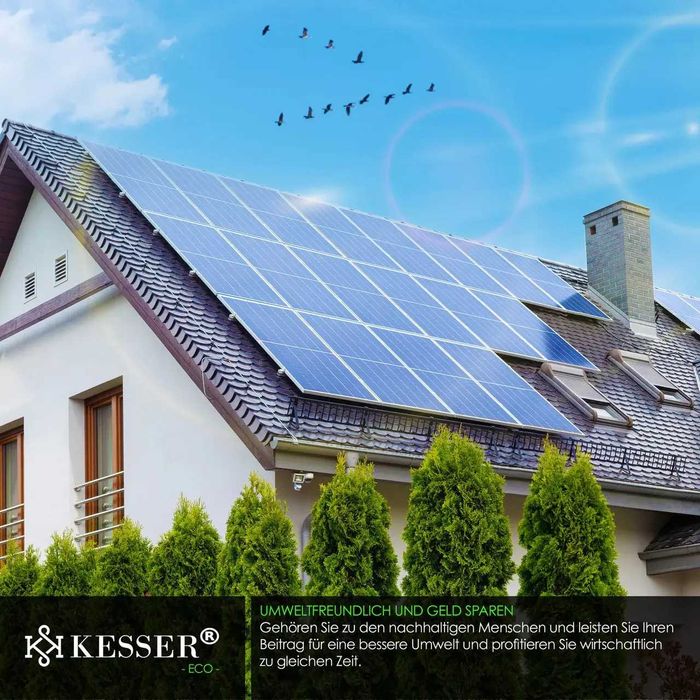 Сонячна панель 100 Вт KESSER IP65 працює при -40°C до +85°C Німеччина