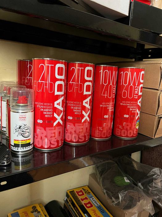 Масло XADO 4T, 2T. Масло для мотоцикла синтетичне. XADO для мототехнік