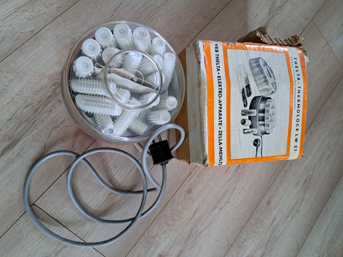 Lokówka Thelta Thermolock LW 21 PRL DDR NRD kolekcjonerska
