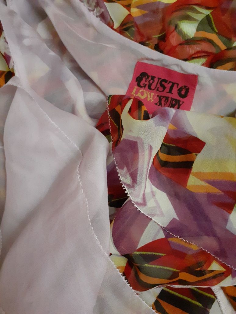 Платье сарафан Custo Вarcelona XS р рубашка Ted Baker натуральний шелк
