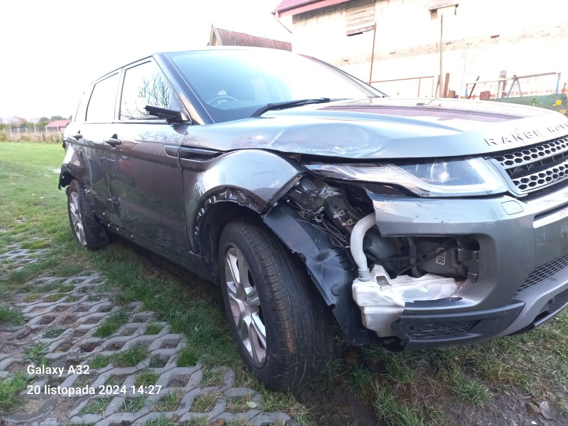 Range rover evoque 2018r na czesci