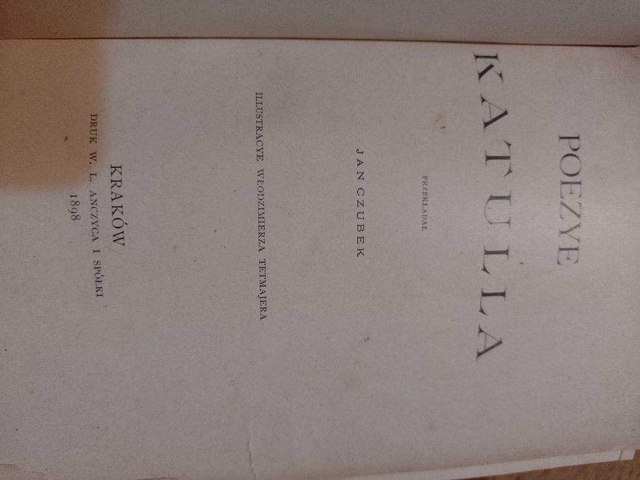 Dwie książki XIX wiek literatura rzymska antyk