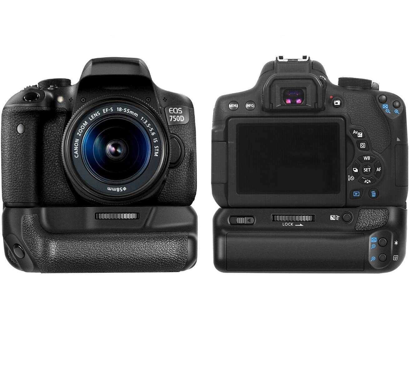 (NOVO) Punho Grip para Canon 750D 760D *IVA inc.