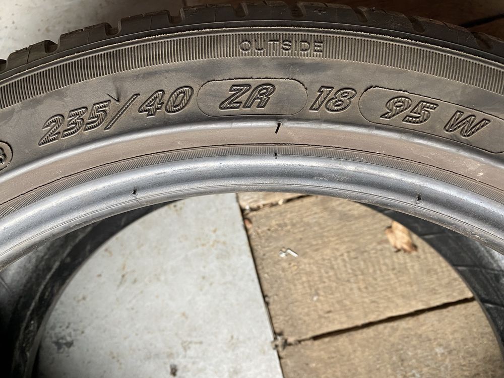 Літня резина шини (пара) 235/40R18 Michelin Pilot Sport3