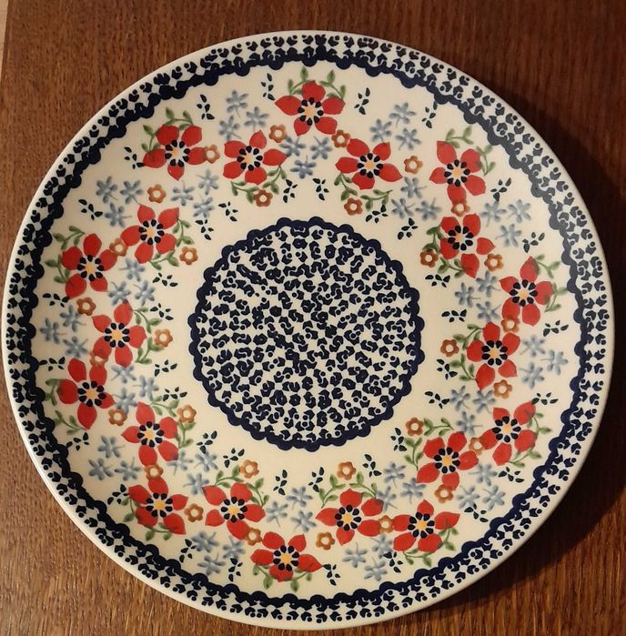 Talerz Manufaktura Boleslawiec 22cm