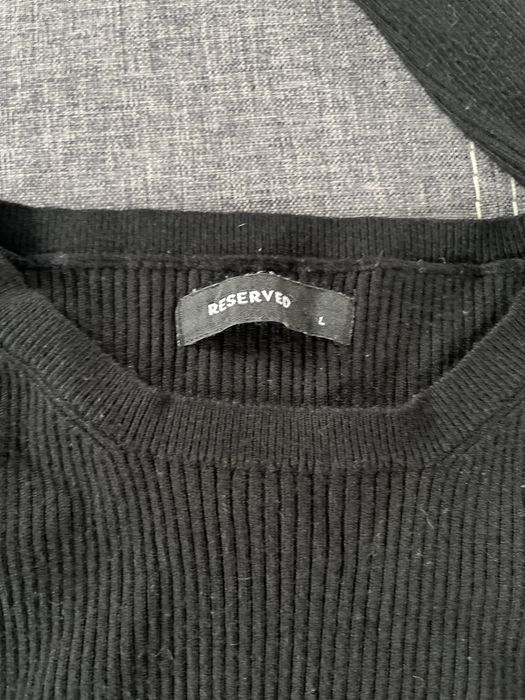 Sweter damski czarny L