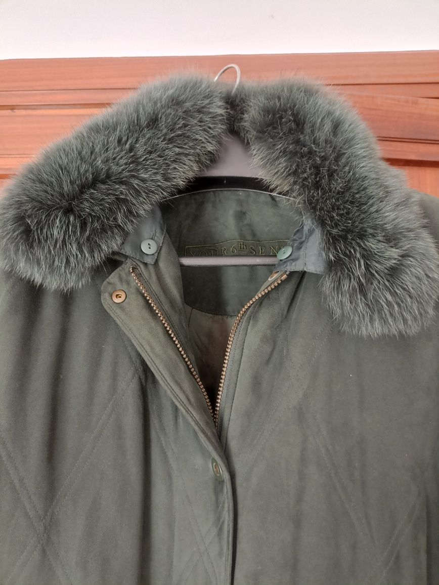 Parka verde musgo C&A 42