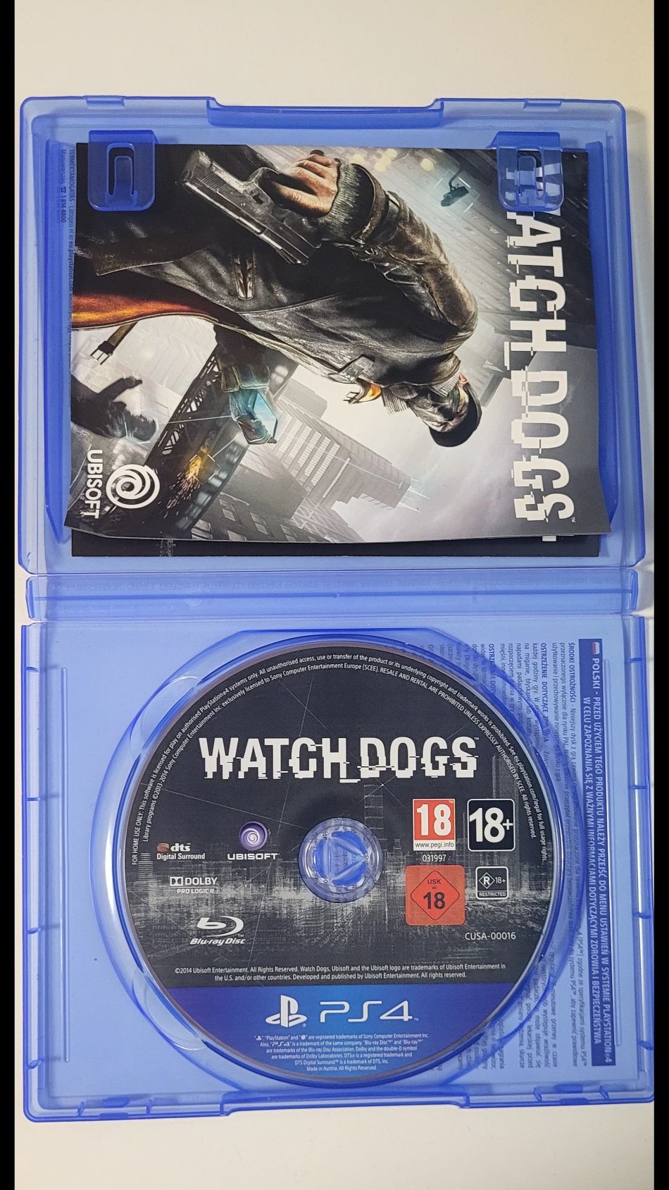 Watch Dogs PS4 Stan idealny