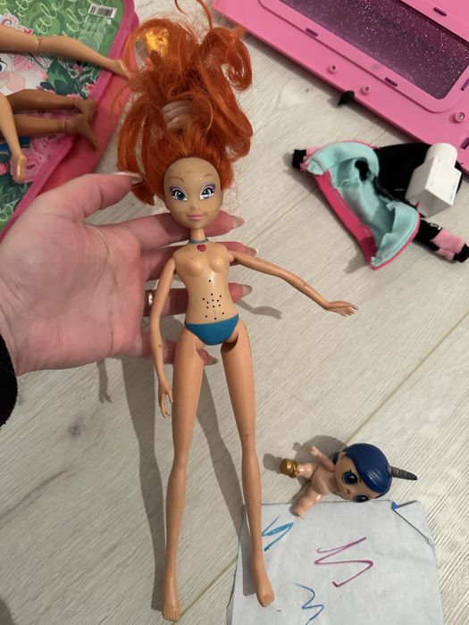 Лялька барбі також є шафа для ляльки барбі