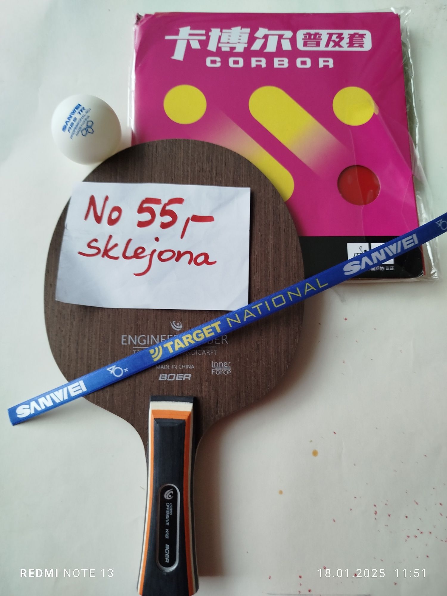 Deska rakietka do tenis stołowy ping pong najtaniej