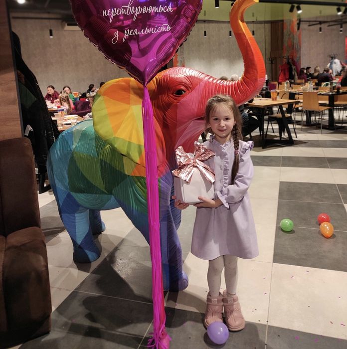 Плаття для дівчинки лілове