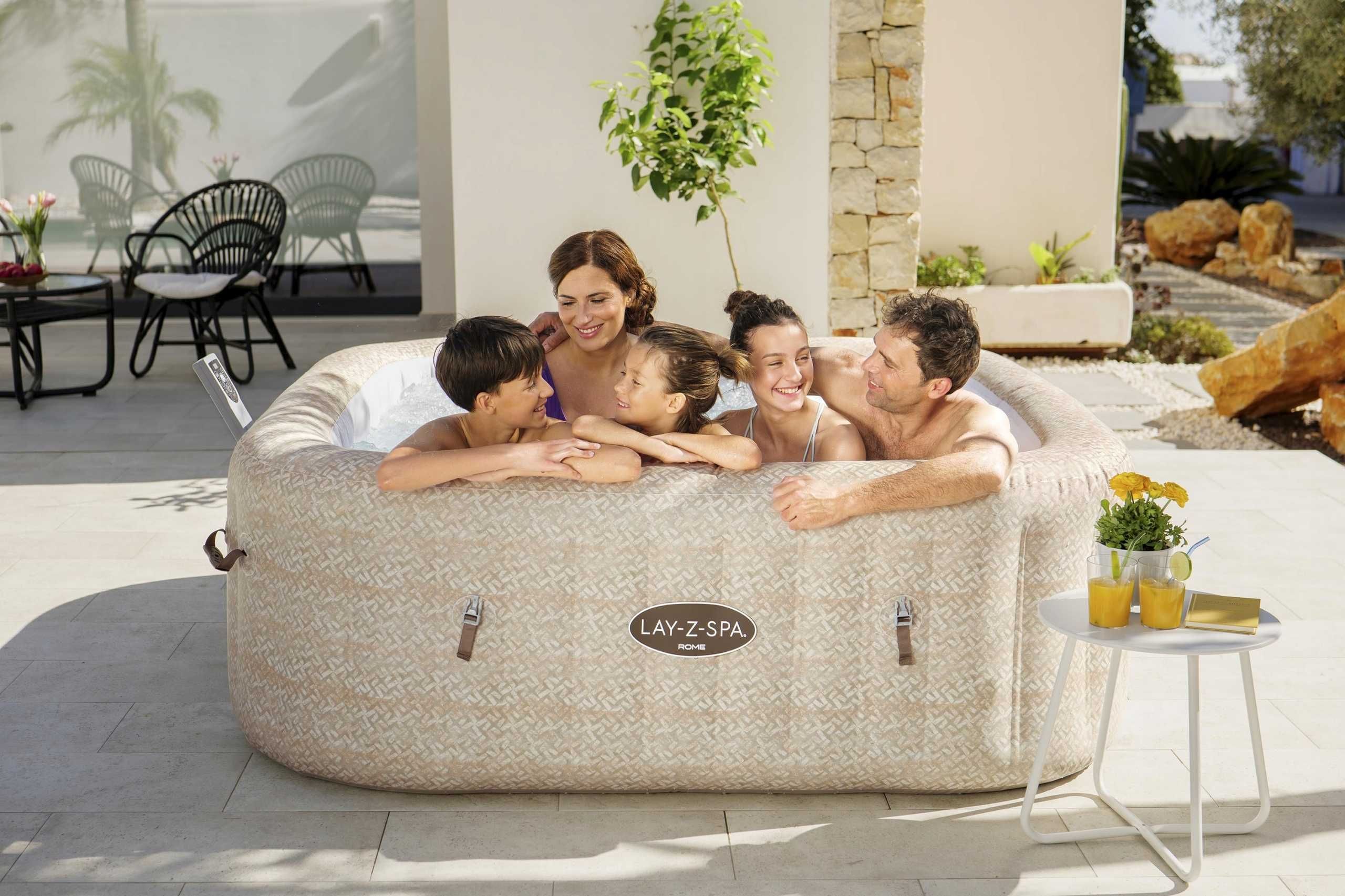 Basen Jacuzzi Lay-Z-Spa Bestway 6001M Rome 7 osób