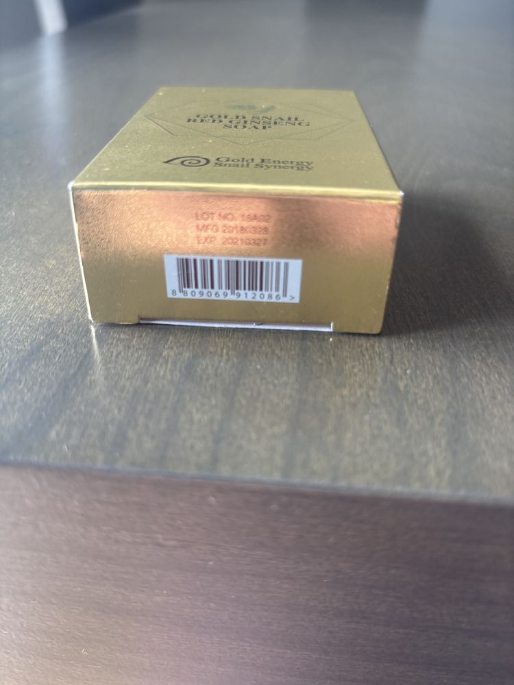 Gold Snail Mydło z czerwonym żeńszeniem 90gr